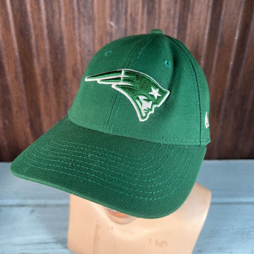 St. Patrick Days Patriots Green and White Hat Adjustable Strap Back
